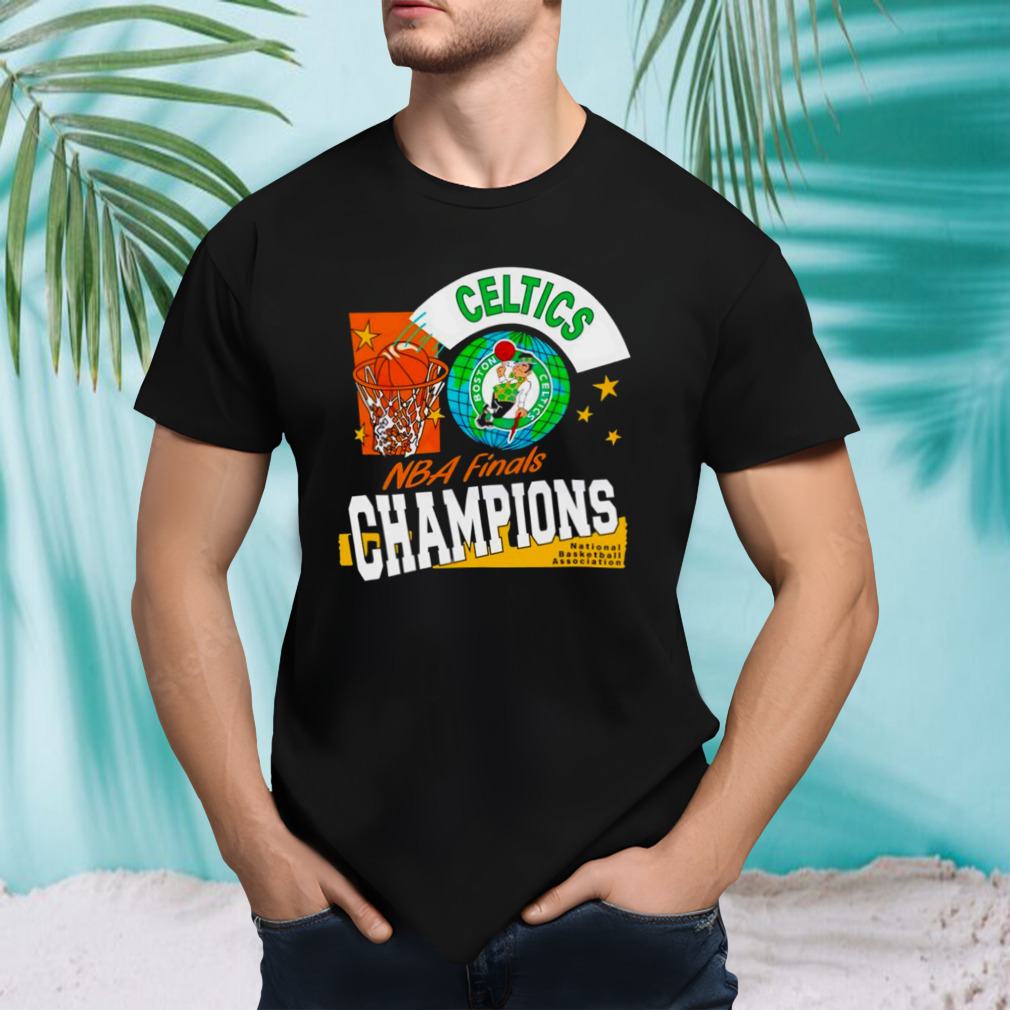 Boston Celtics NBA Finals Champions Logo Basketball shirt