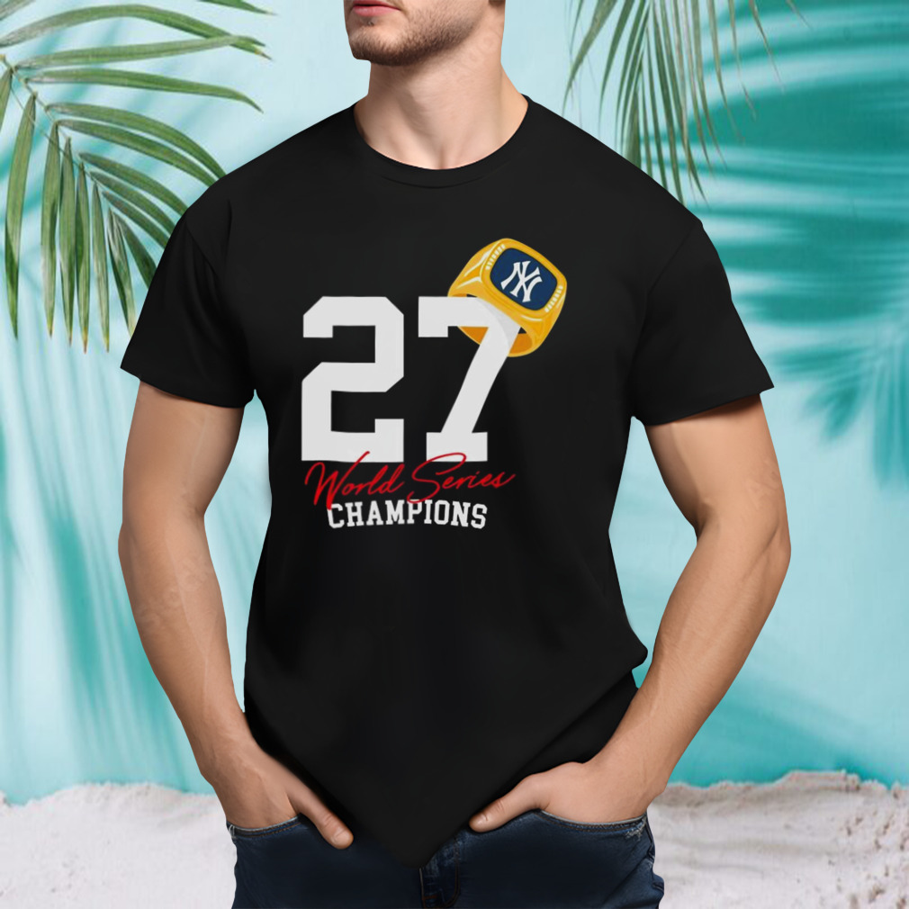World Series Champion 27 New York Yankees T-shirt