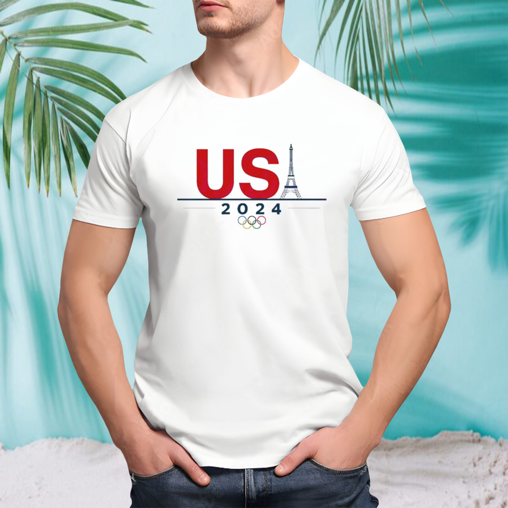 USA Eiffel Tower Summer 2024 Shirt