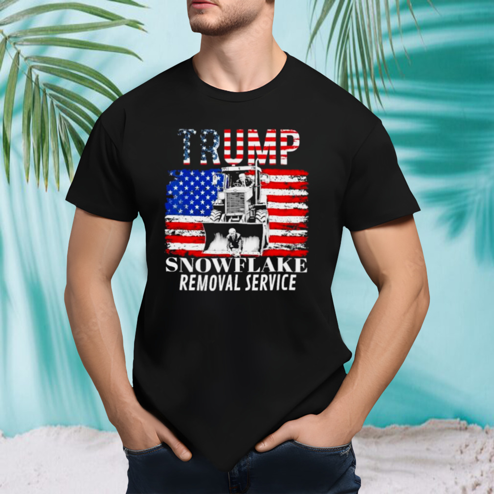 Trump Snowflake Removal Service Donald Trump 2024 T-Shirt