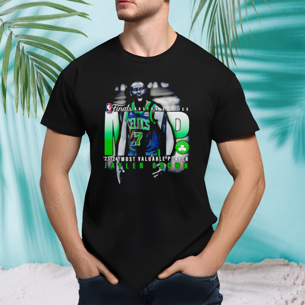 Jaylen Brown Boston Celtics 23-24 Finals Champions MVP shirt