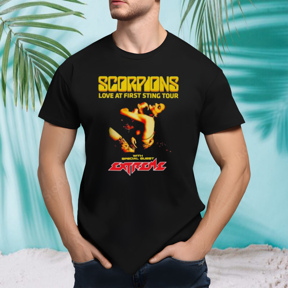 Scorpions Love At First Sting Tour 2024 With Special Guest Extreme Shirt