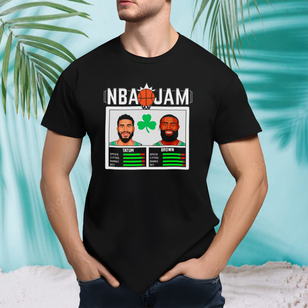 NBA Jam Tatum & Brown vintage shirt