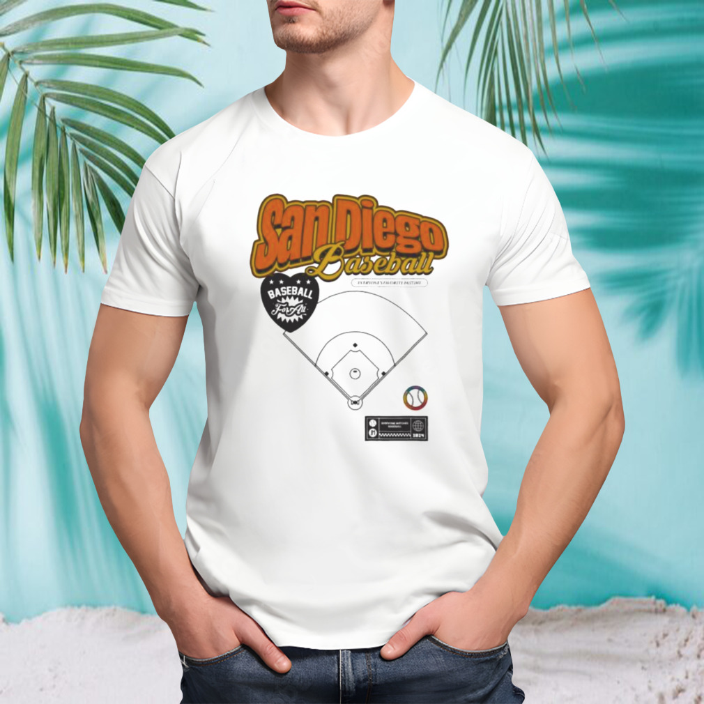 San Diego Padres Baseball Pride Field Shirt