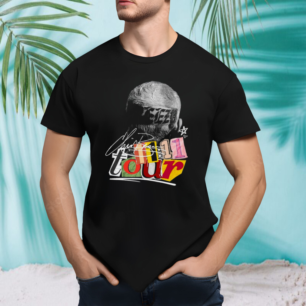 Chris Brown Shirt, Vintage Chris Brown 1111 Tour T Shirt