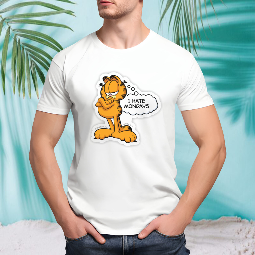Garfield I Hate Mondays shirt