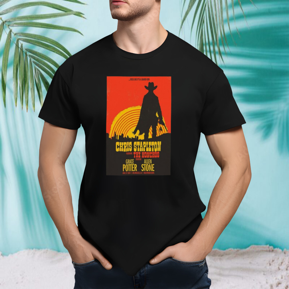 Chris Stapleton June 27 2024 Hollywood Bowl Los Angeles CA Poster Shirt