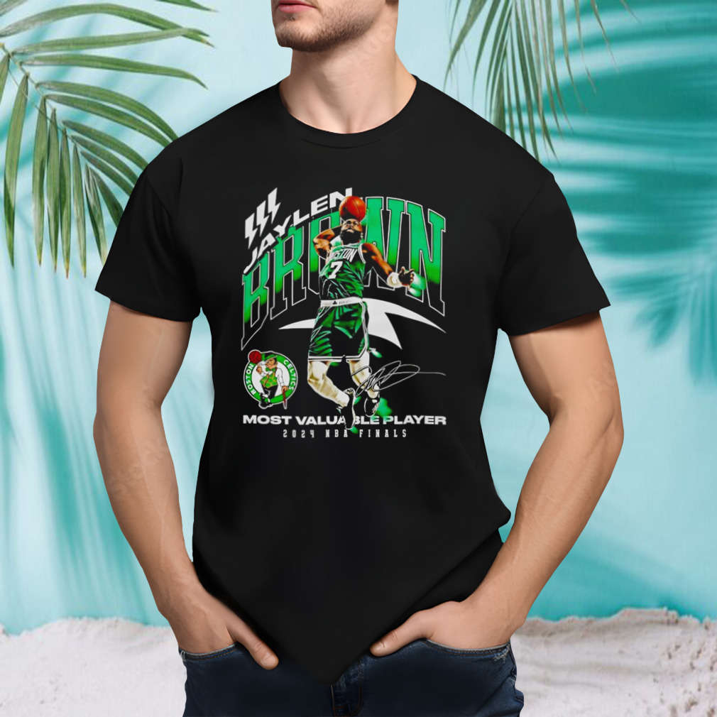 Jaylen Brown Boston Celtics MVP Award 2024 NBA Finals shirt