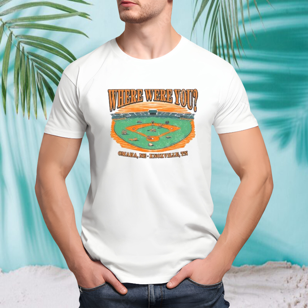 Tennessee Baseball Where Were You Champions 2024 shirt