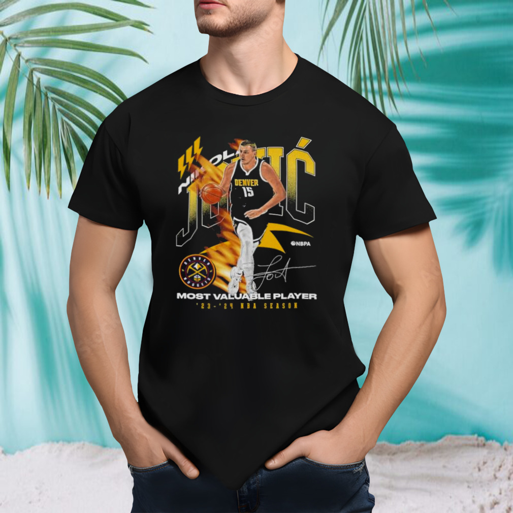 Nikola Jokic Denver Nuggets 2024 NBA MVP Award shirt