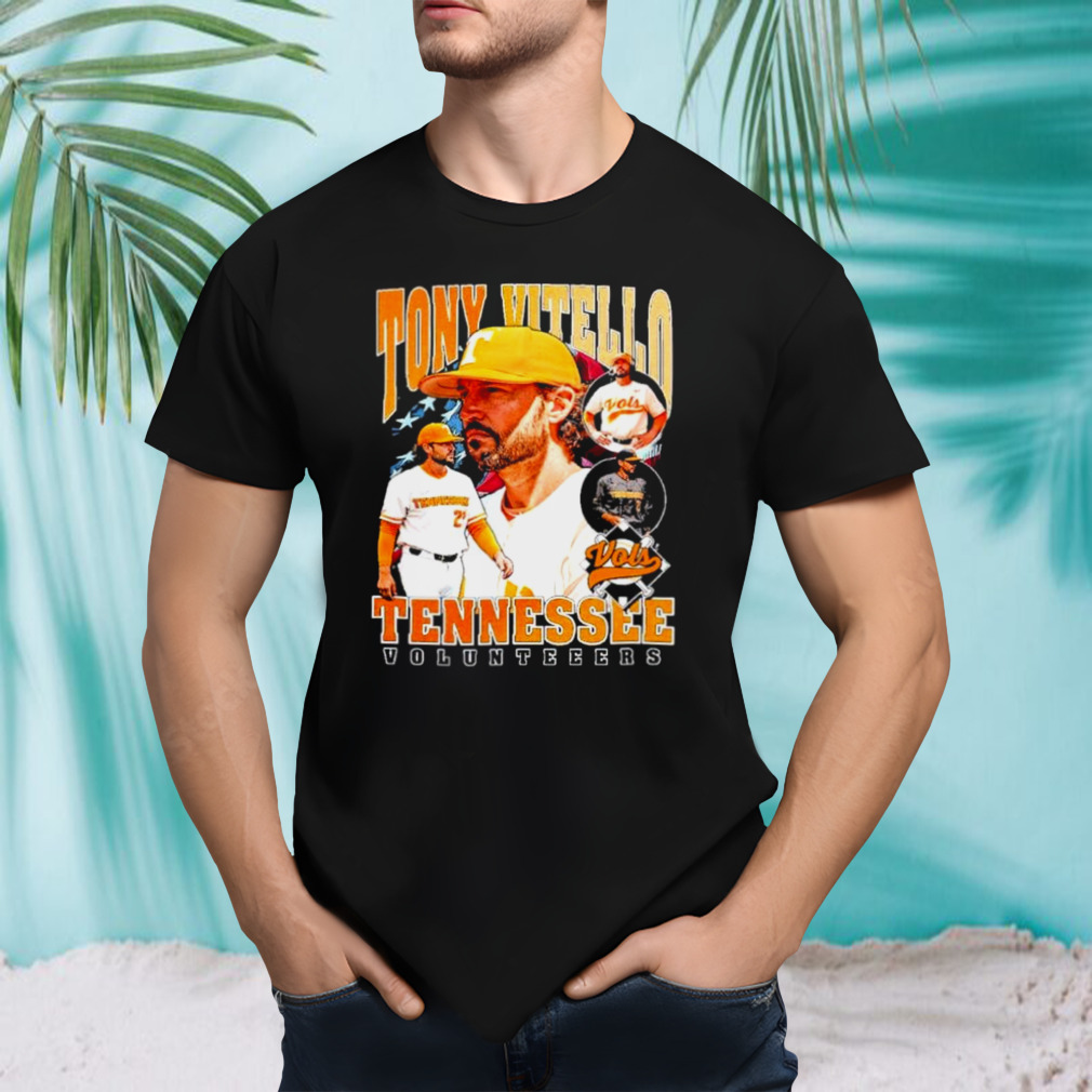 Tennessee Volunteers Tony Vitello Championship 2024 T shirt