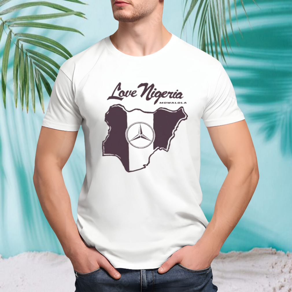 Love Nigeria Mowalola T-shirt