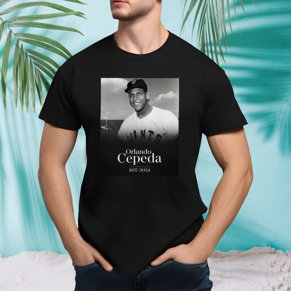 Rip Orlando Cepeda 1937-2024 T-shirt