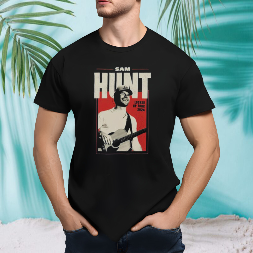 Sam Hunt Locked Up 2024 Tour Shirt