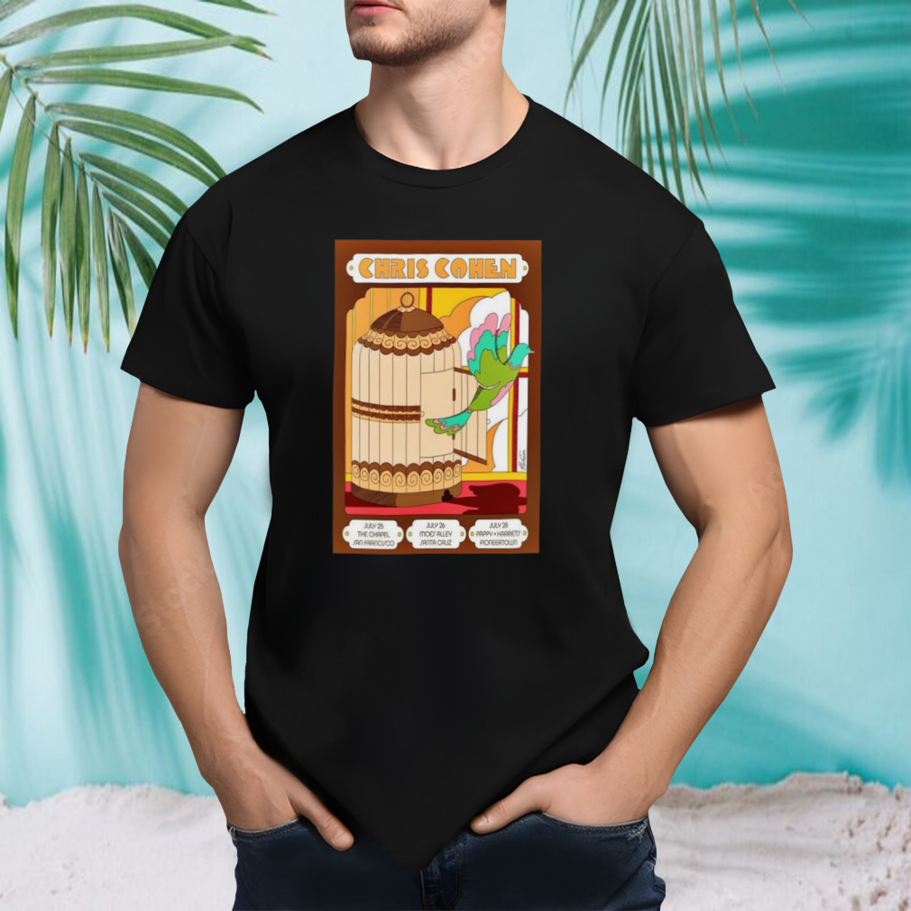 Chris Cohen The Chapel San Francisco CA July 25 2024 Poster Shirt