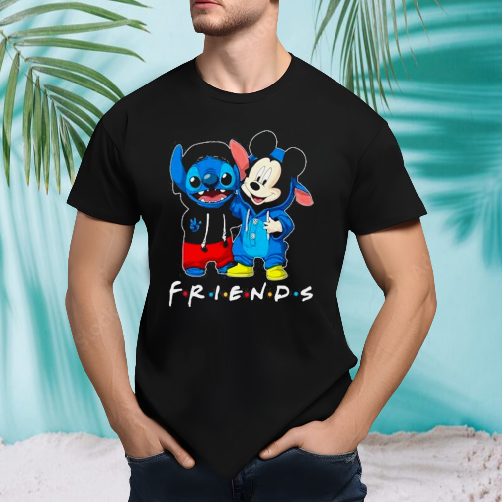 Stitch And Mickey Mouse Disney Best Friends For Life T-Shirt