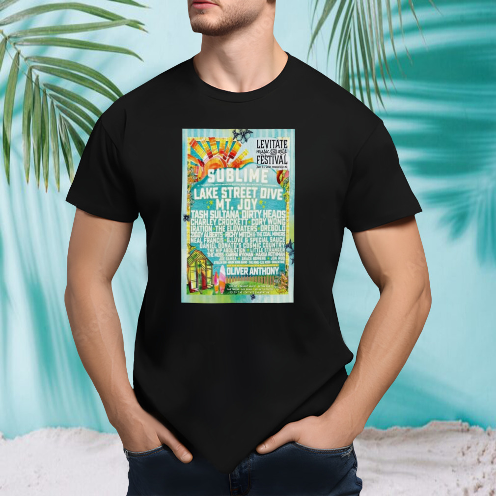 Sublime Vs Levitate July 5-7 2024 Marshfield MA Poster Shirt