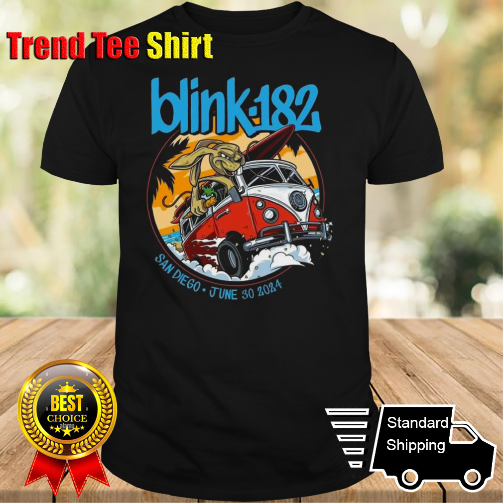 Blink-182 San Diego CA June 30 2024 Shirt