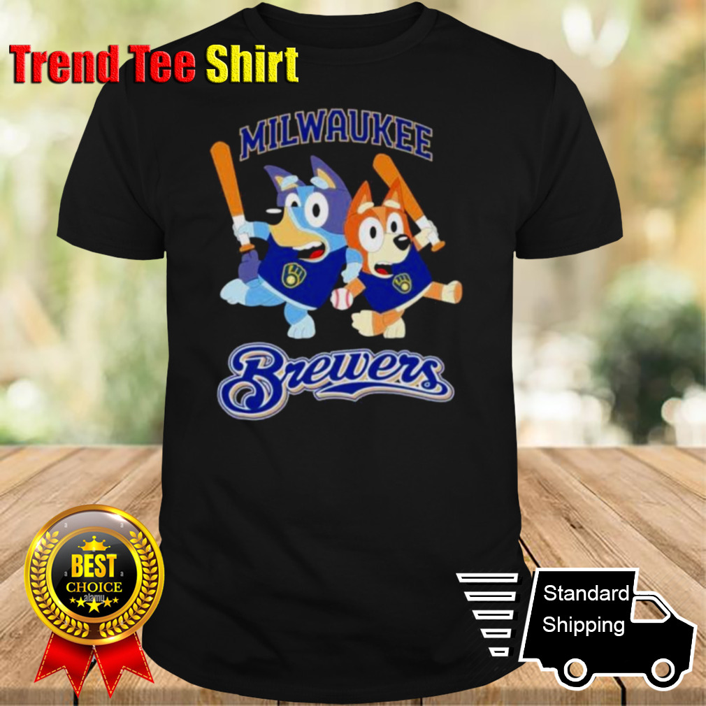 Bluey Milwaukee Brewers 2024 Shirt