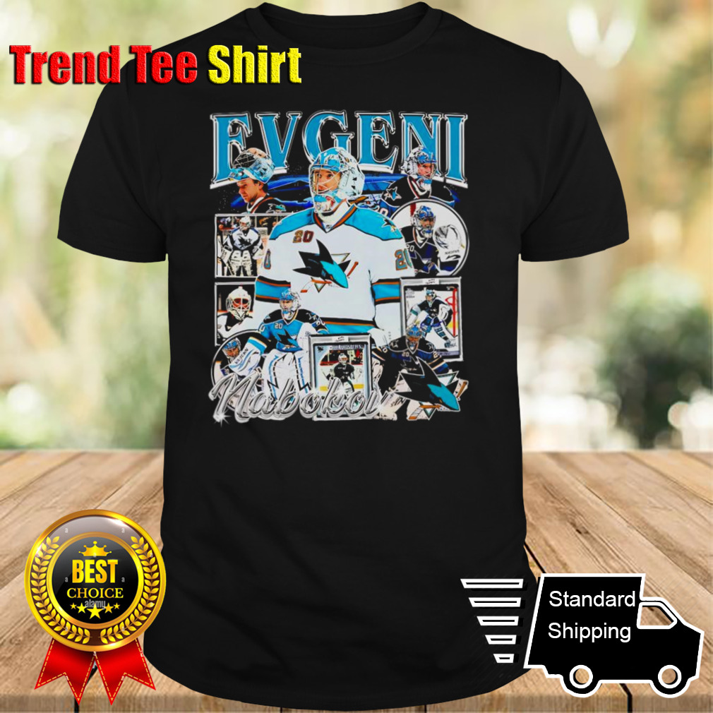 Evgeni Nabokov San Jose Sharks Hockey Jersey Shirt