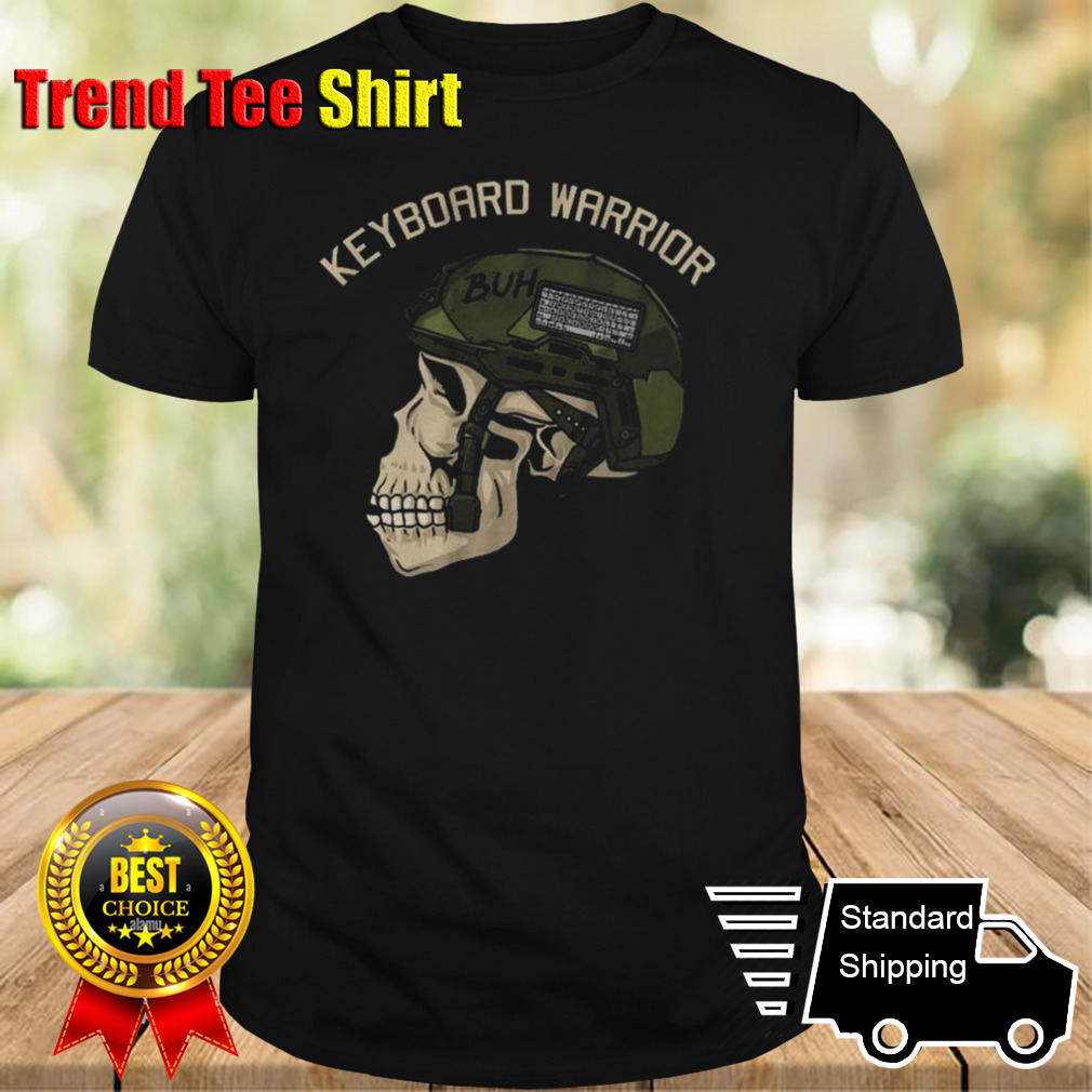 Keyboard Warrior Skull T-shirt