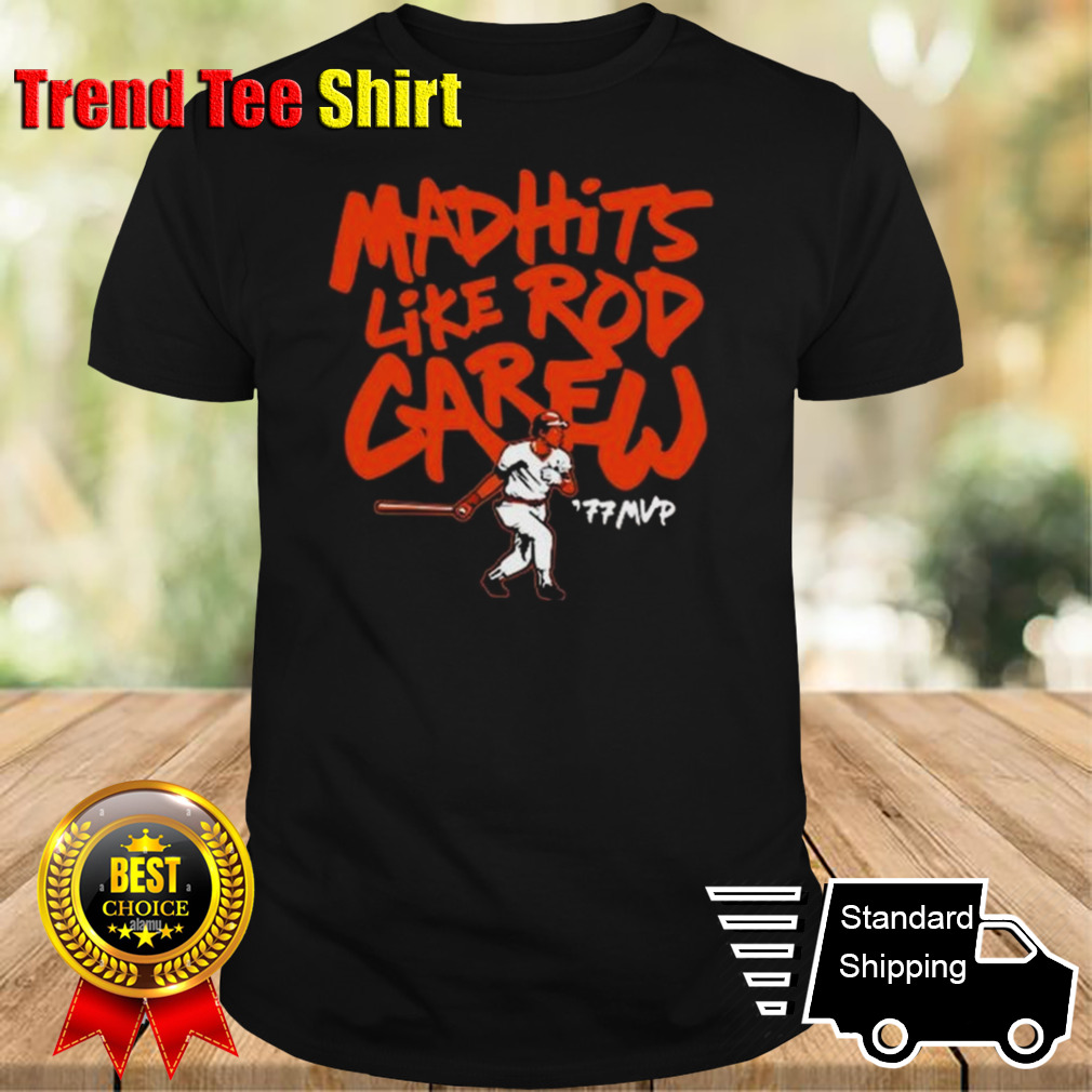 Mad Hits Like Rod Carew T-shirt