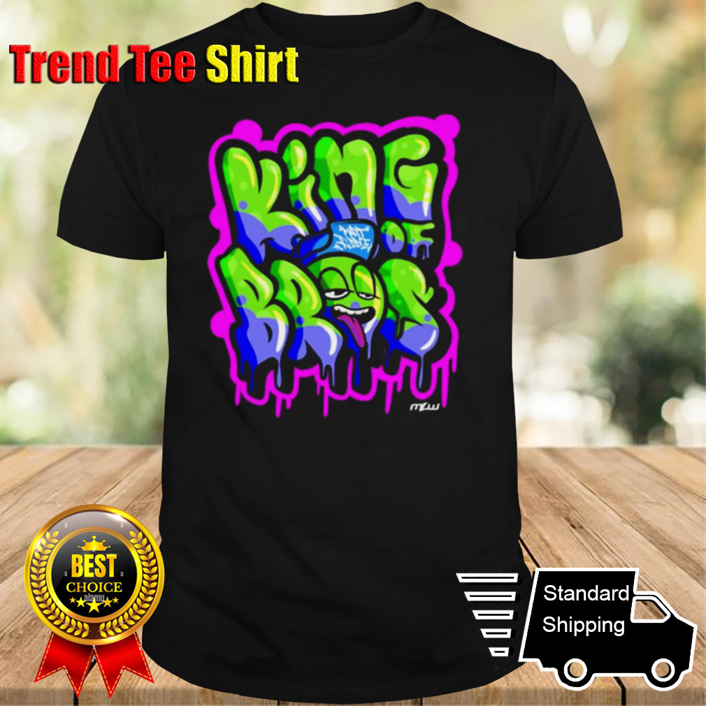 Matt Riddle King Of Bros Graffiti T-shirt