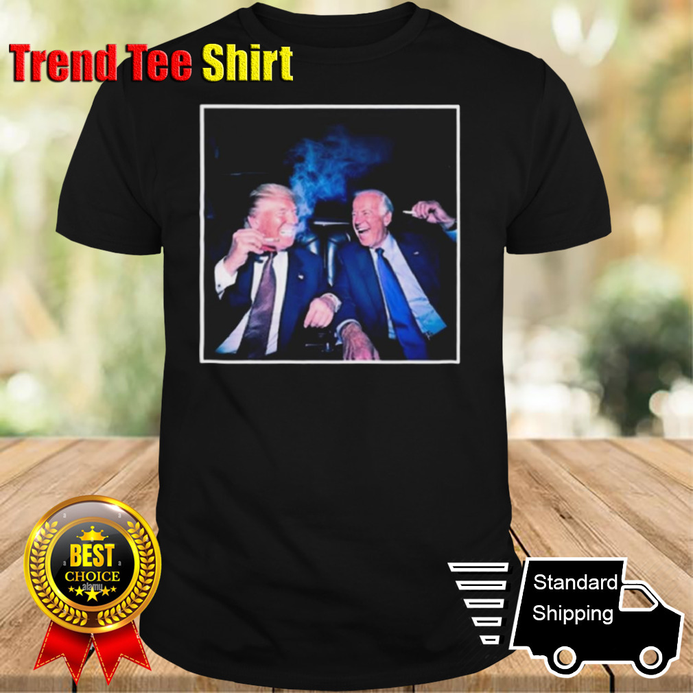 Notsafeforwear Trump And Biden Bromance shirt