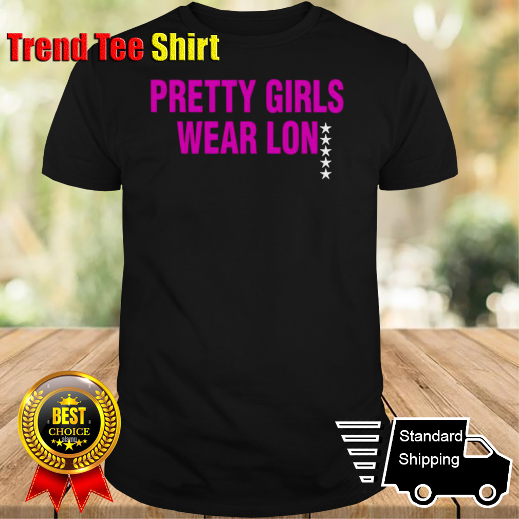 Pretty girls wear lon shirt