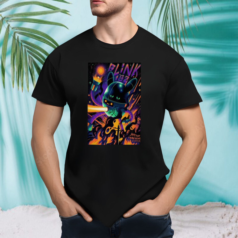 Blink 182 Tour In Las Vegas NV 2024 Poster Shirt