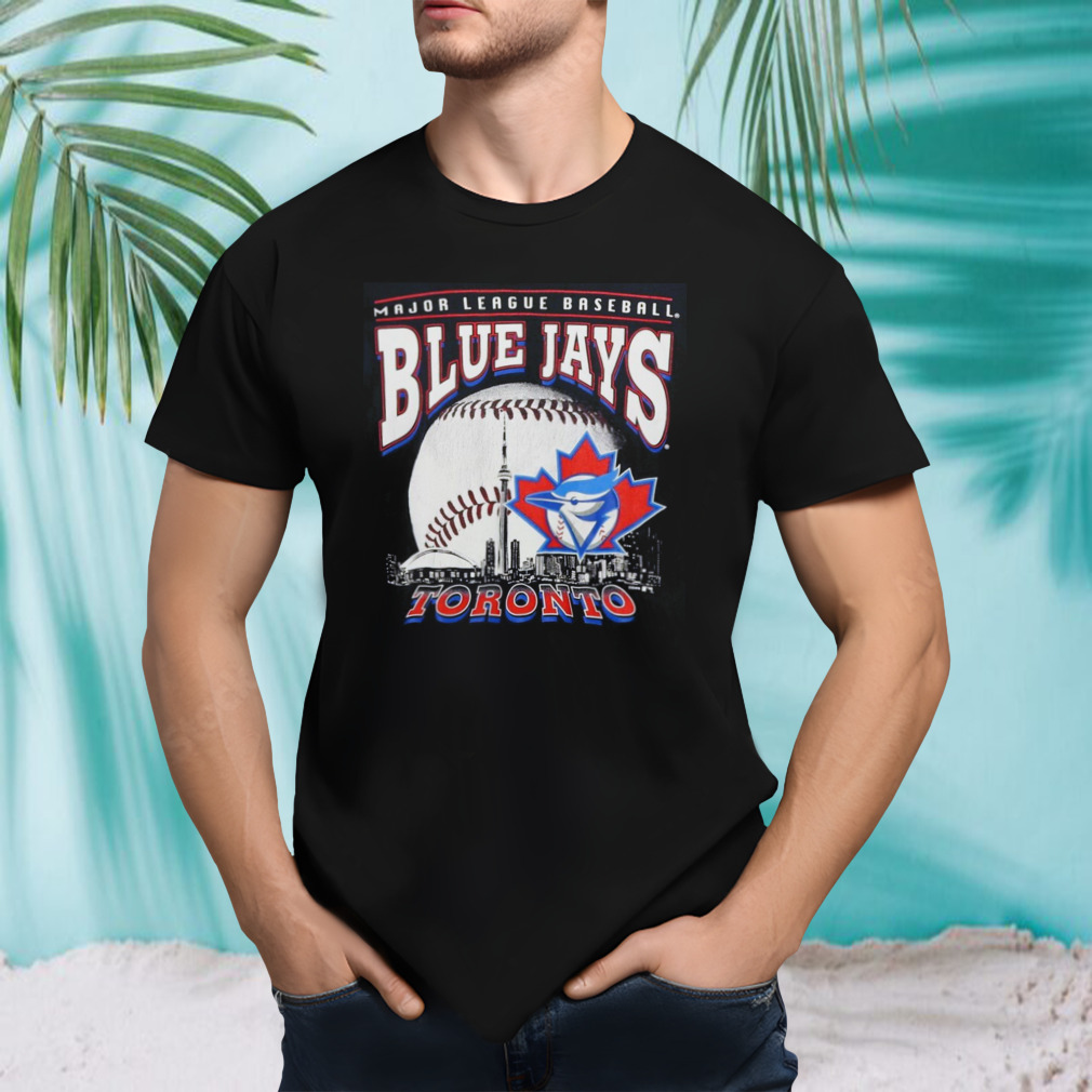 Major League Baseball Toronto Blue Jays 90s MLB ball shirt