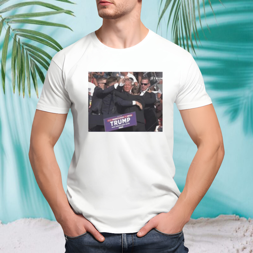 Donald Trump Text Pennsylvania To 88022 Trump Make America Great Again 2024 T-shirt