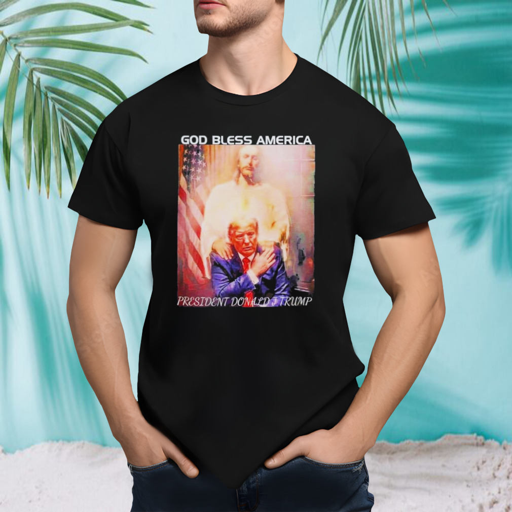 God Bless America President Donald Trump Shirt