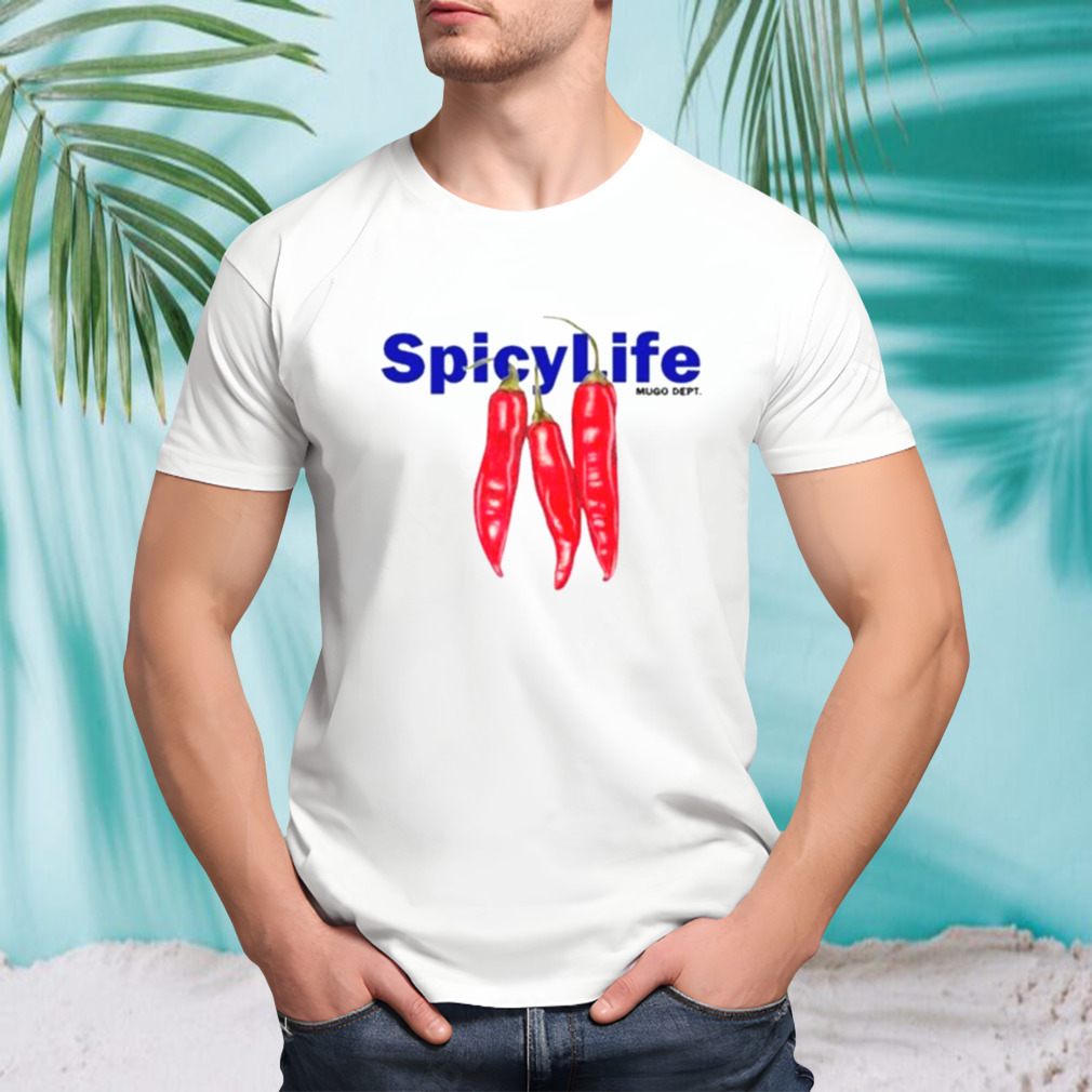 Lara’Bsmnn Wearing Mugo Dept Spicy Life Shirt