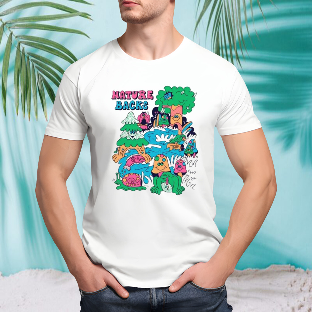 Nature Backs Funky Forest T-shirt