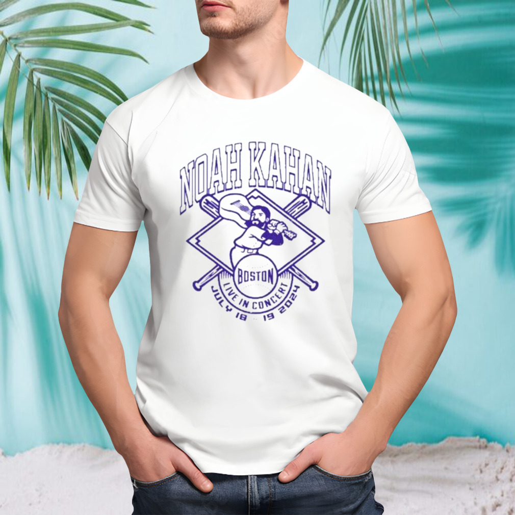 Noah Kahan Live In Concert In Boston, MA Fenway Park July 18-19 2024 T-Shirt