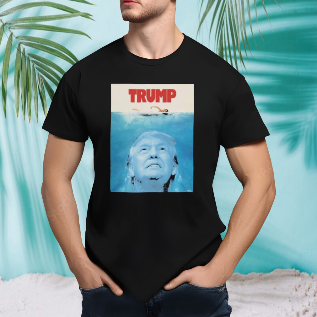 Trump Jaws Rally shot Shirt
