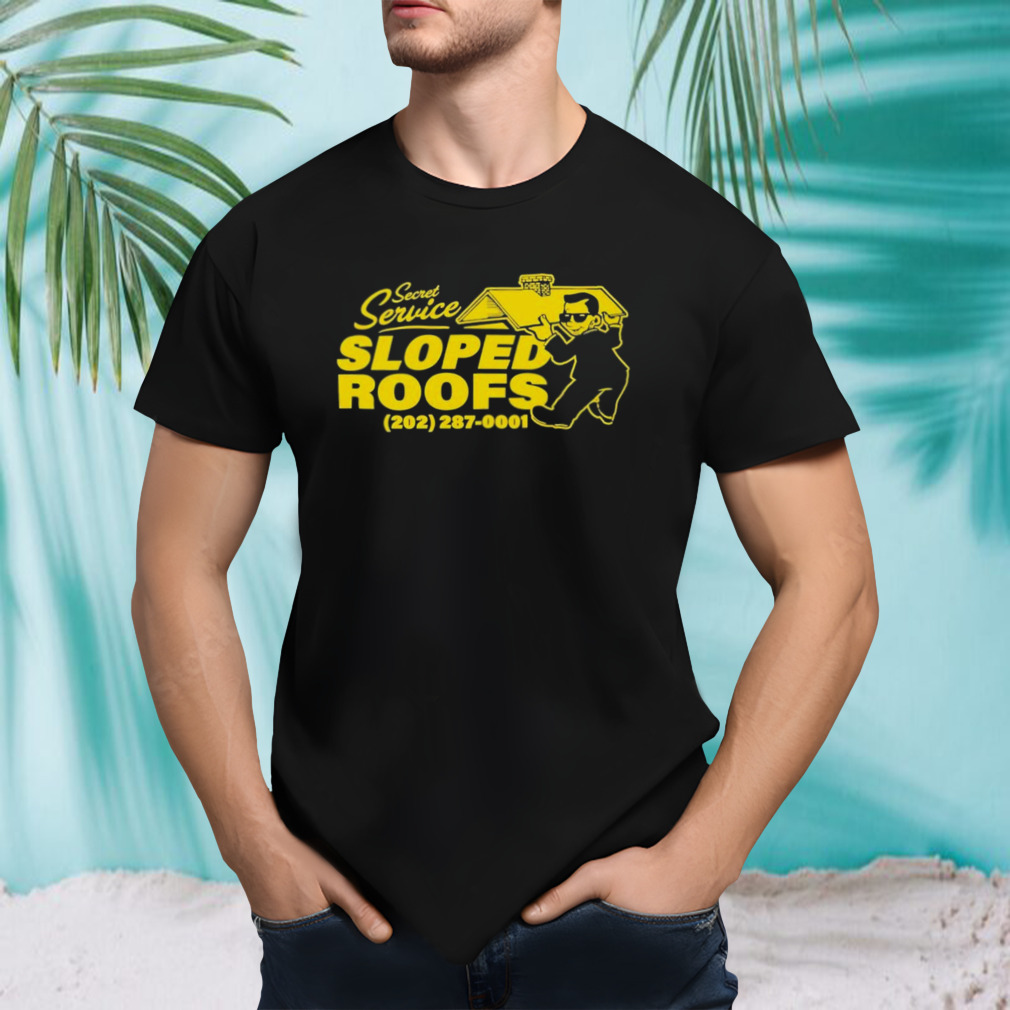 Secret Service Sloped Roofs T-Shirt