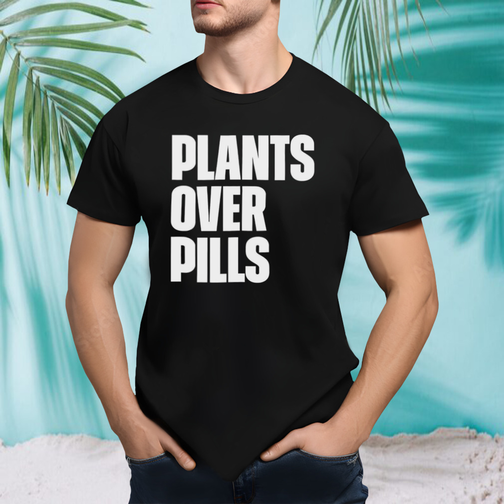 John Salley Plants Over Pills Shirt
