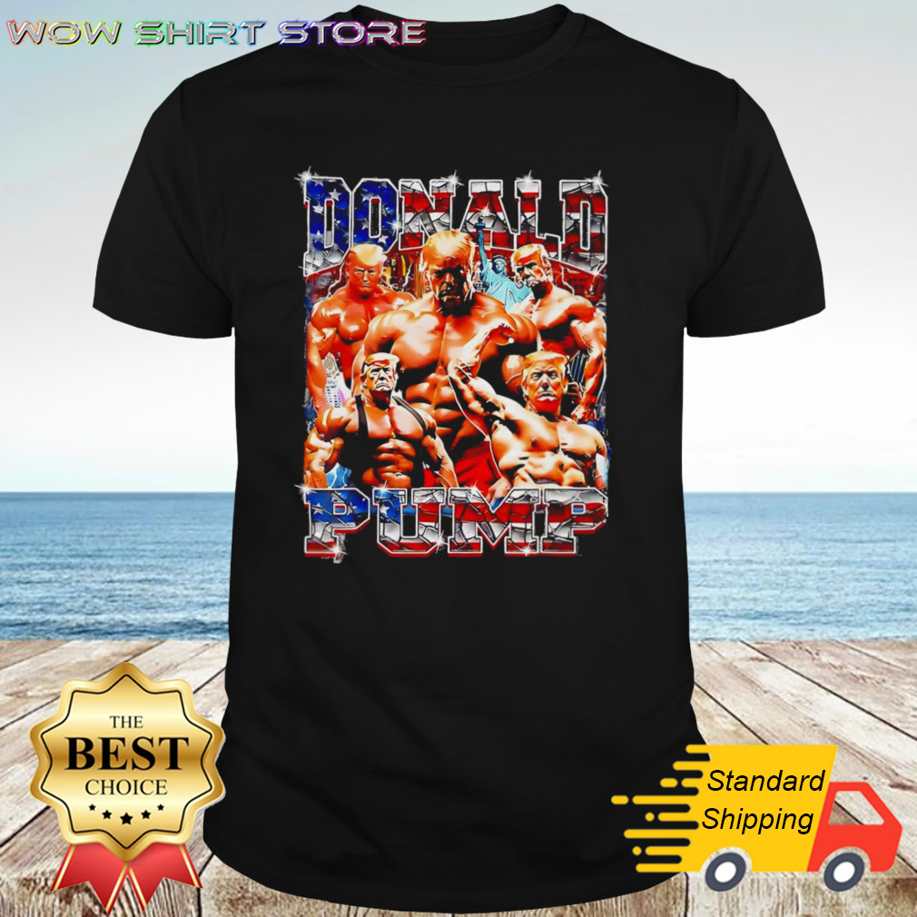 Donald Pump Gym Retro Shirt