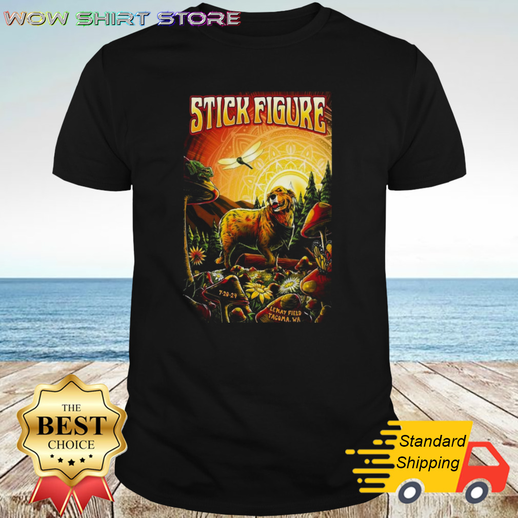 Stick Figure Tour In Tacoma WA On July 20 2024 Poster Shirt