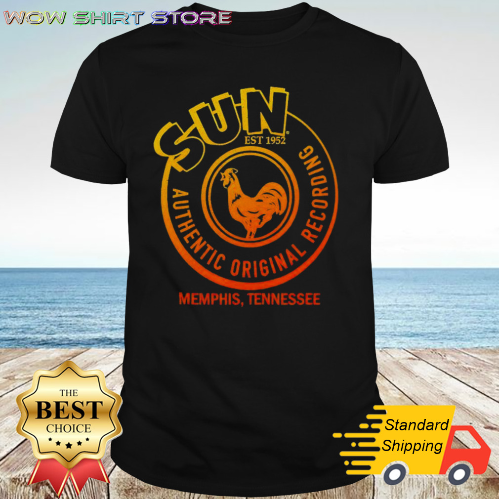 Sun Est 1952 Authentic Original Recording Memphis Tennessee Logo Shirt