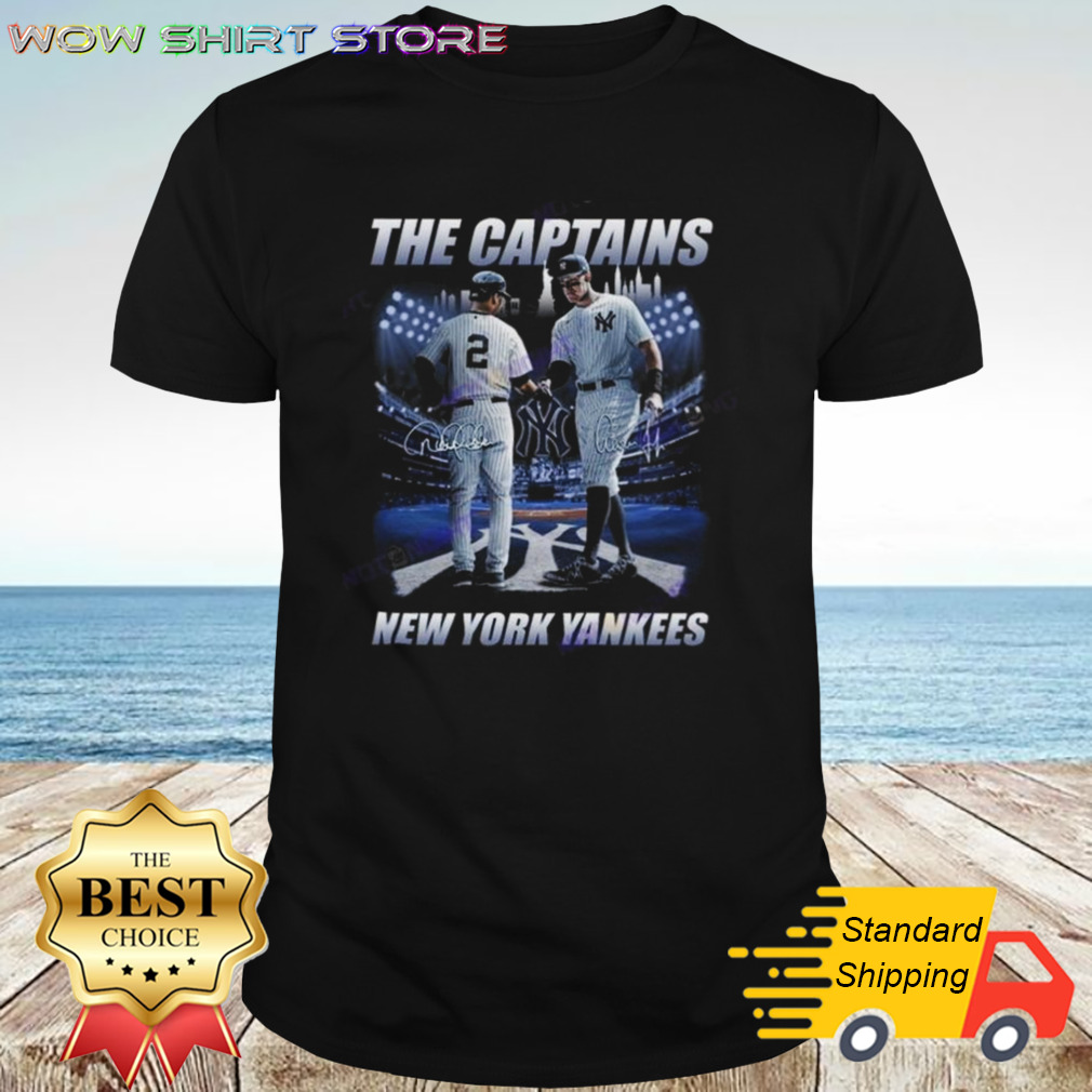 The Captains New York Yankees Signatures T-shirt