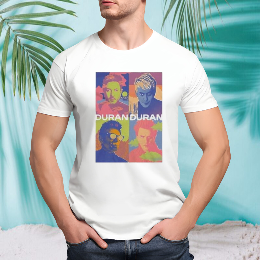 Official Duran Duran Multicolour 2024 Shirt