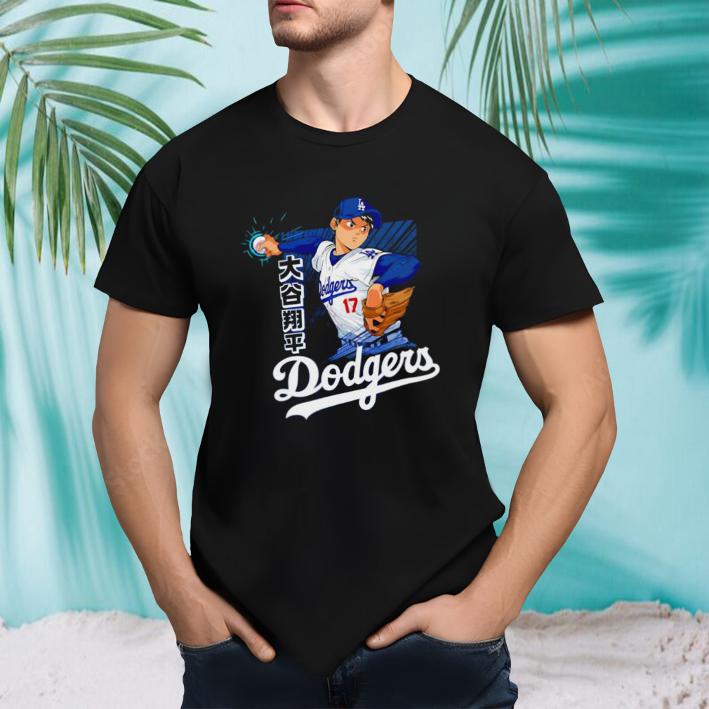 Shohei Ohtani Los Angeles Dodgers Cartoon Shirt
