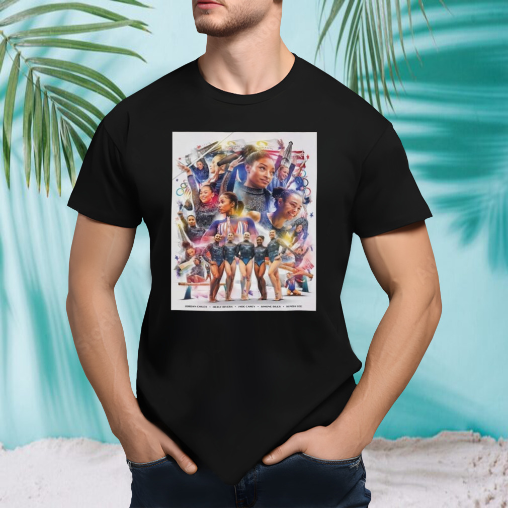 Usa Women’s Gymnastics Win Gold In Team Final T-shirt